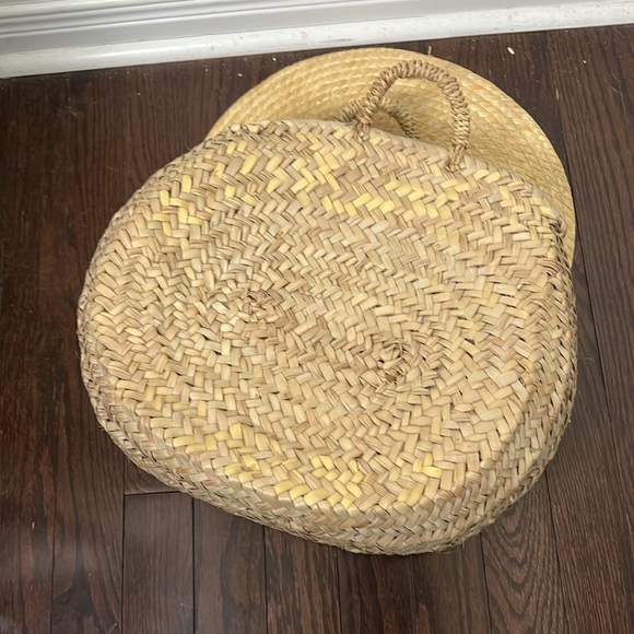 Vintage Cottagecore Bali Straw Bag - Picture 6 of 13